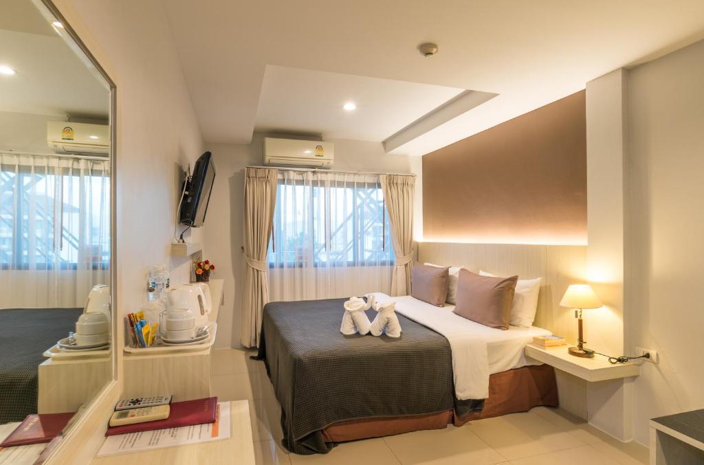 Двухместный (Двухместный номер эконом-класса с 1 кроватью) отеля Lada Krabi Residence, Краби