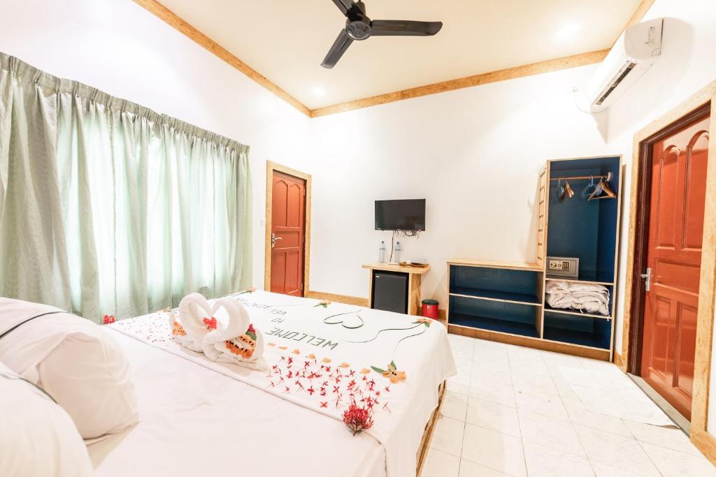 Двухместный (Улучшенный двухместный номер с 1 кроватью) гостевого дома Veli Beach Inn, Мативери