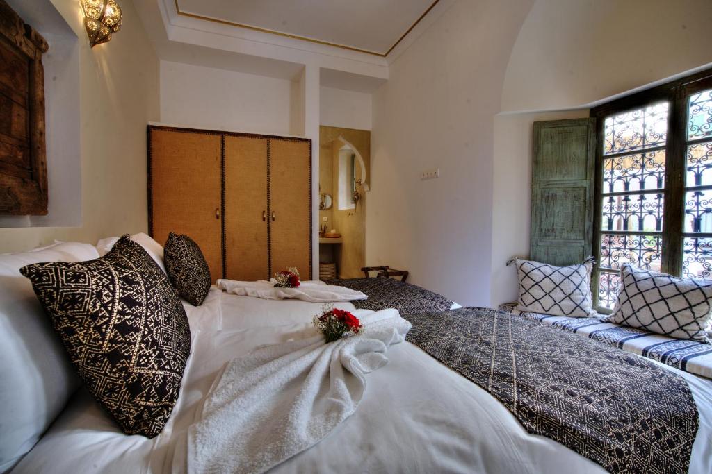 Двухместный (Двухместный номер с 1 кроватью или 2 отдельными кроватями) отеля RIAD SOKERA HOTEL RESTAURANT & SPA, Марракеш
