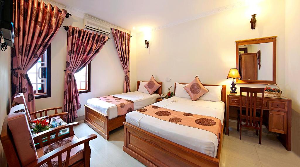 Двухместный (Двухместный номер бизнес-класса с 2 отдельными кроватями) отеля Dai Long Hotel, Дананг