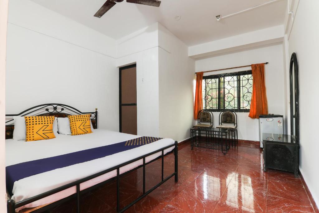 Одноместный (Одноместный номер с ванной комнатой) отеля SPOT ON 61339 Swami Samarth Guest House, Арамболь