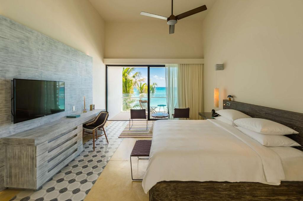 Студио (Номер-студио с видом на океан), Andaz Mayakoba - a concept by Hyatt