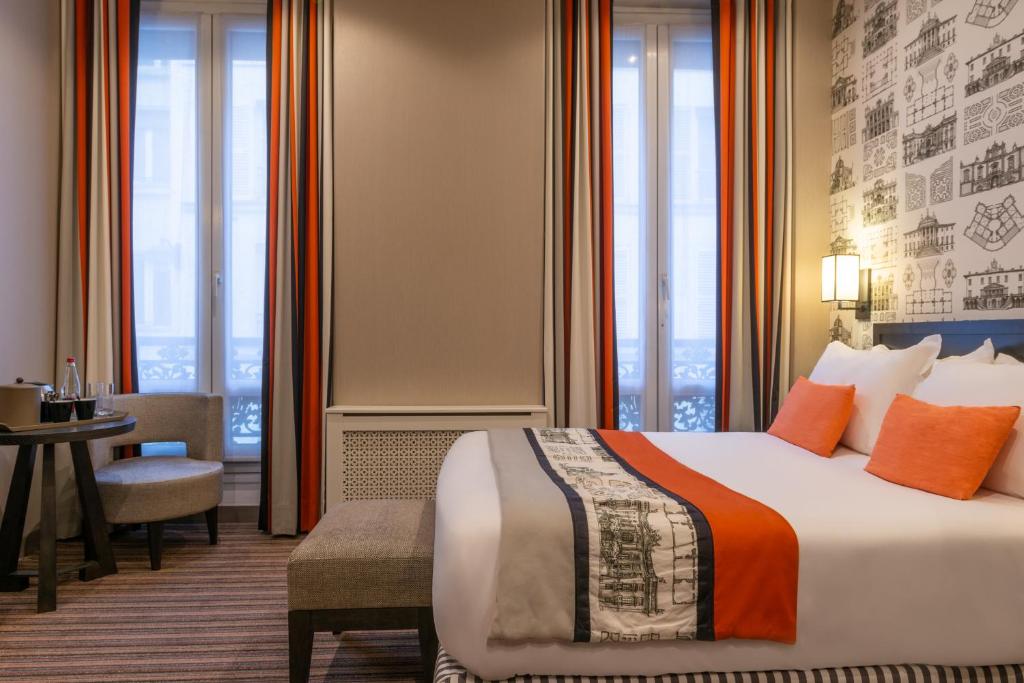 Двухместный (Стандартный двухместный номер с 1 кроватью) отеля Hôtel France d'Antin Opéra, Париж