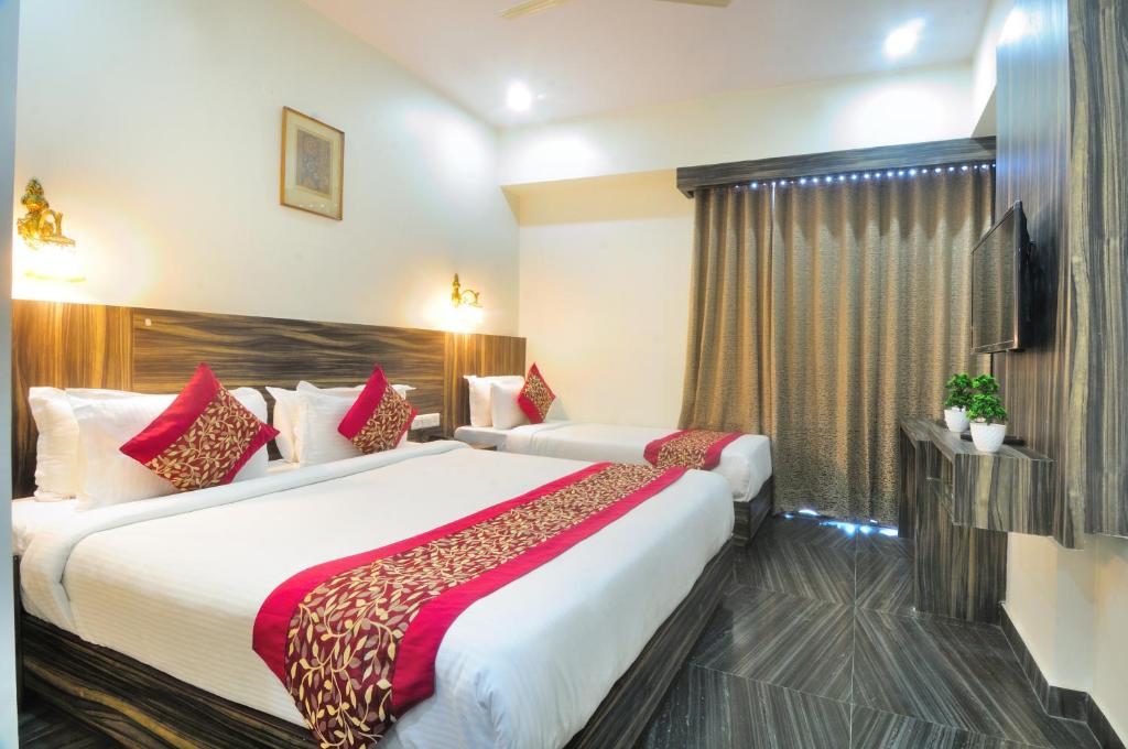 Семейный (Семейный суперлюкс) отеля Trimrooms Mount Blue, Джайпур