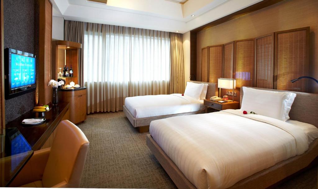 Двухместный (Стандартный двухместный номер с 2 отдельными кроватями) отеля Harriway Hotel, Чэнду