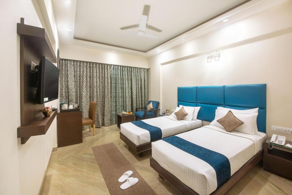 Двухместный (Двухместный номер Делюкс с 1 кроватью) отеля The Fern Residency - Yeshwanthpur, Бангалор