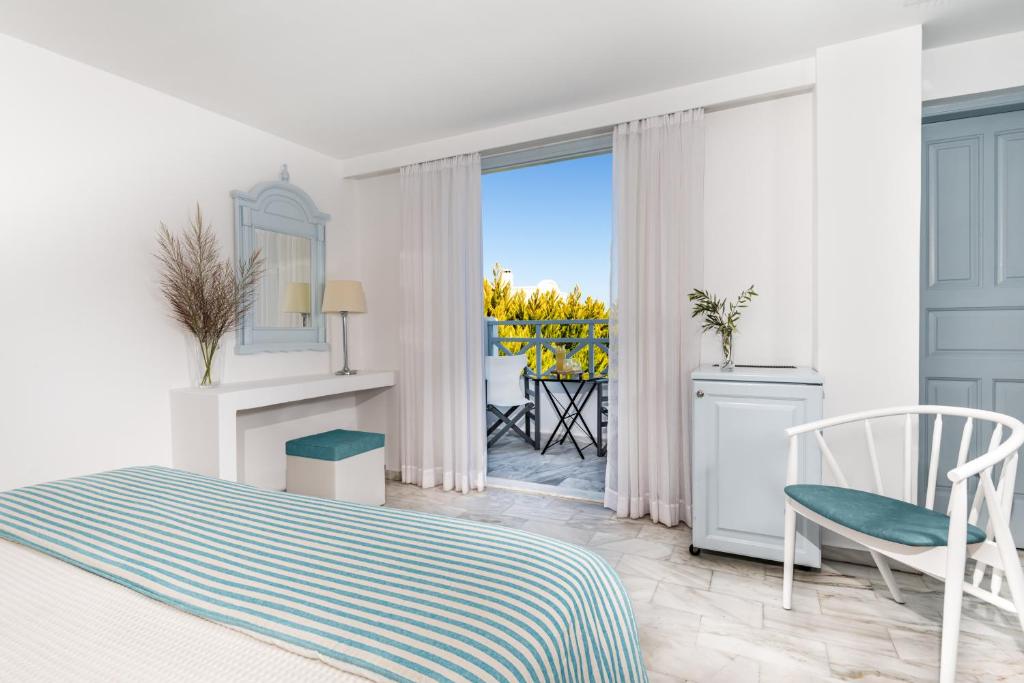 Двухместный (Классический двухместный номер с 1 кроватью) отеля Santorini Kastelli Resort, Камари