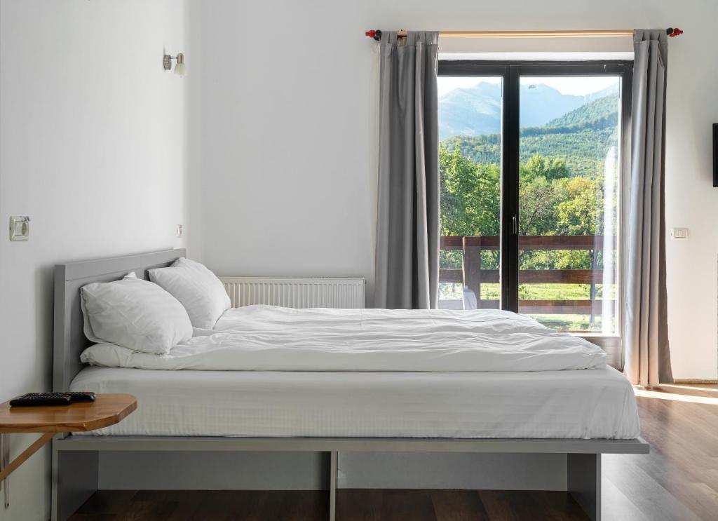 Двухместный (Двухместный номер с 1 кроватью или 2 отдельными кроватями, вид на горы) отеля Ana Bed And Breakfast, Фэгэраш
