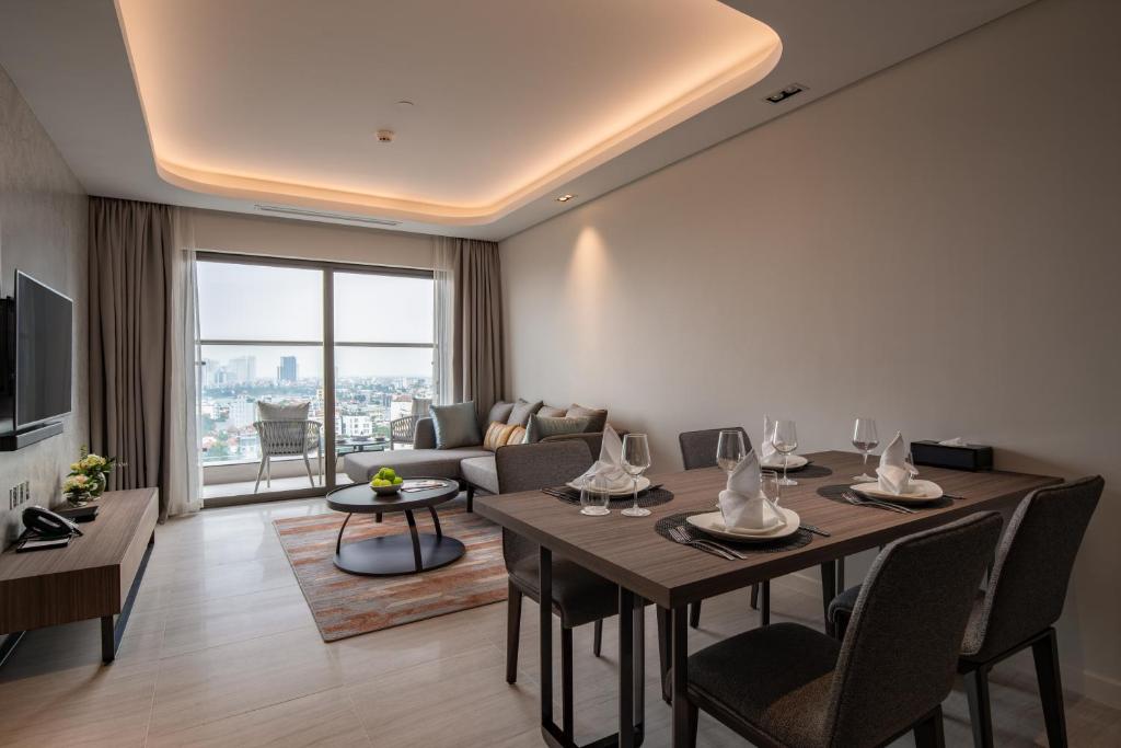 Апартаменты (Апартаменты с 2 спальнями), Oakwood Residence Hanoi