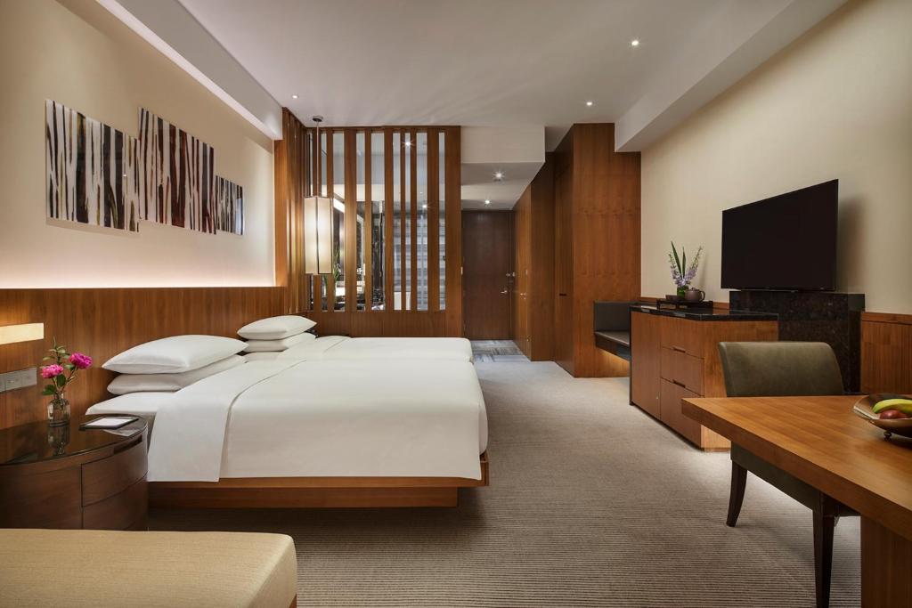Двухместный (Клубный двухместный номер с 2 отдельными кроватями) отеля Hyatt Regency Changchun, Чанчунь