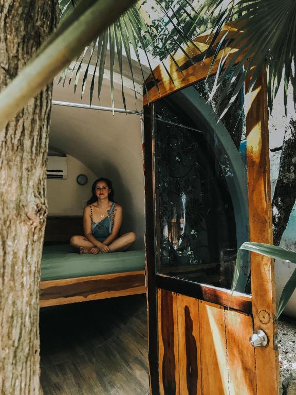 Одноместный (Одноместный номер Tube), Tubo Tulum Hostel