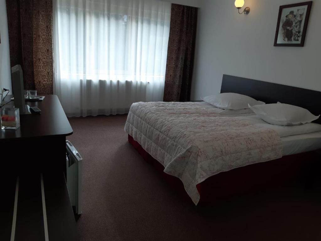 Двухместный (Двухместный номер Делюкс с 1 кроватью или 2 отдельными кроватями) отеля Hotel Siesta, Сибиу