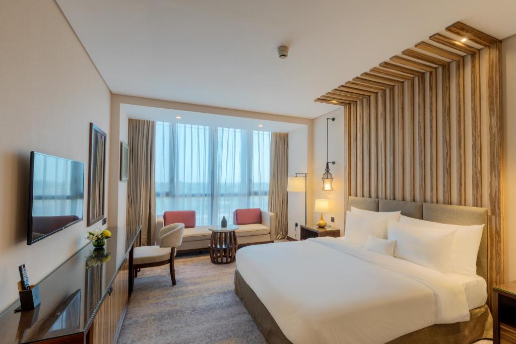 Двухместный (Номер Делюкс с кроватью размера «king-size») отеля Millennium Executive Apartments Salalah, Салала