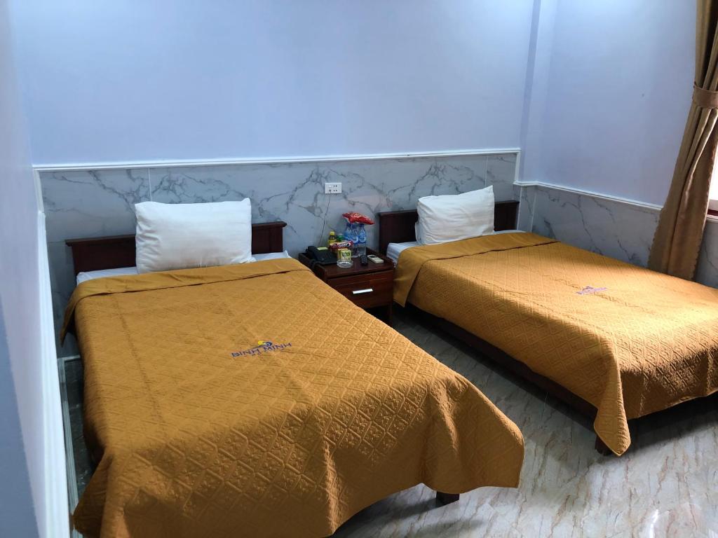 Двухместный (Двухместный номер с 2 отдельными кроватями) отеля Binh Minh Dien Chau Hotel, Винь