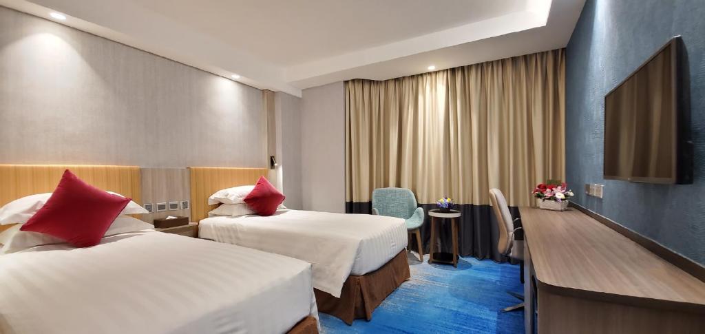 Двухместный (Premier Sky with Twin Beds), Wharney Guang Dong Hong Kong