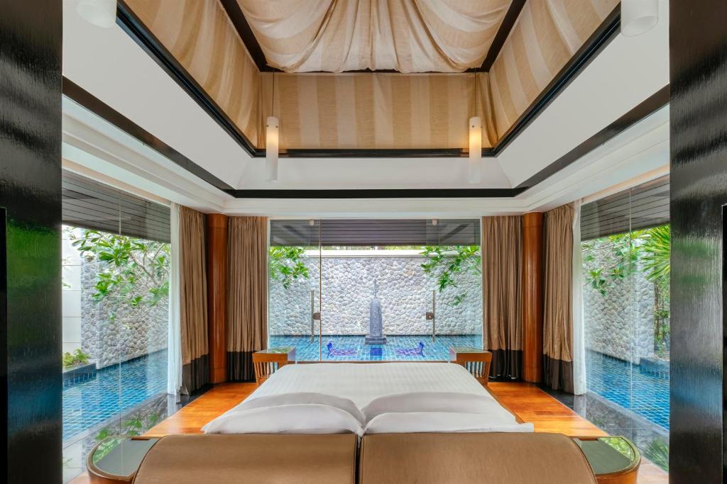 Вилла (Вилла с 1 спальней и собственным двухместным бассейном), Banyan Tree Phuket