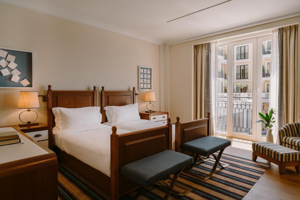 Двухместный (Номер Делюкс «Венеция» с 2 отдельным кроватями) отеля Regent Porto Montenegro, Тиват