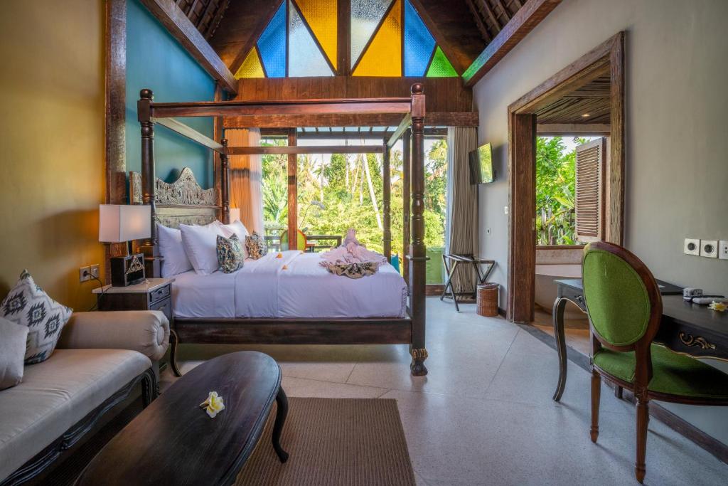 Вилла (Ethnic One-Bedroom Villa with Plunge Pool), Menzel Ubud