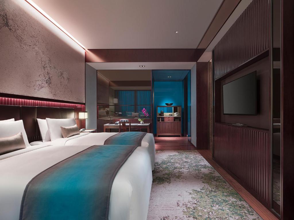 Двухместный (Двухместный номер Делюкс с 2 отдельными кроватями) отеля NUO Hotel Beijing, Пекин