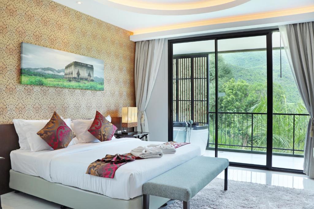 Двухместный (Представительский люкс) курортного отеля Mida Resort Kanchanaburi, Канчанабури