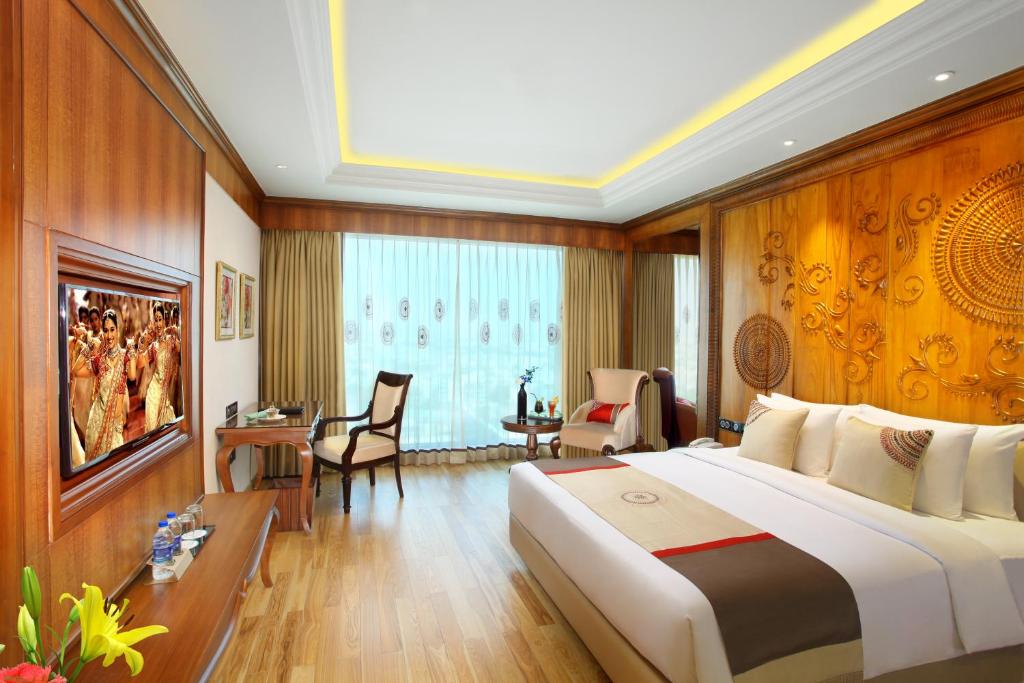 Двухместный (Двухместный номер Делюкс с 1 кроватью или 2 отдельными кроватями) отеля Seven Seas Hotel, Нью-Дели
