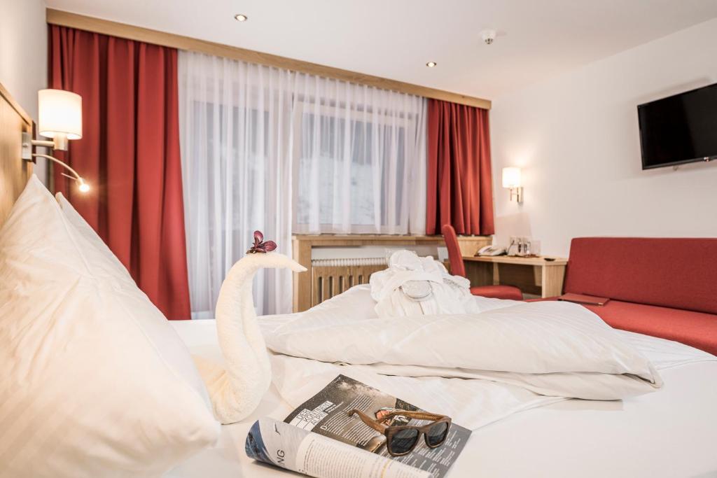 Двухместный (Двухместный номер эконом-класса с 1 кроватью) отеля Hotel Kirchlerhof, Тукс