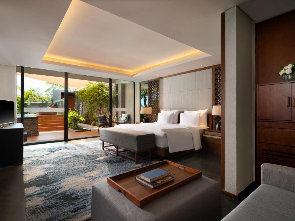 Вилла (Вилла с 1 спальней и бассейном) курортного отеля Anantara Uluwatu Bali Resort, Улувату