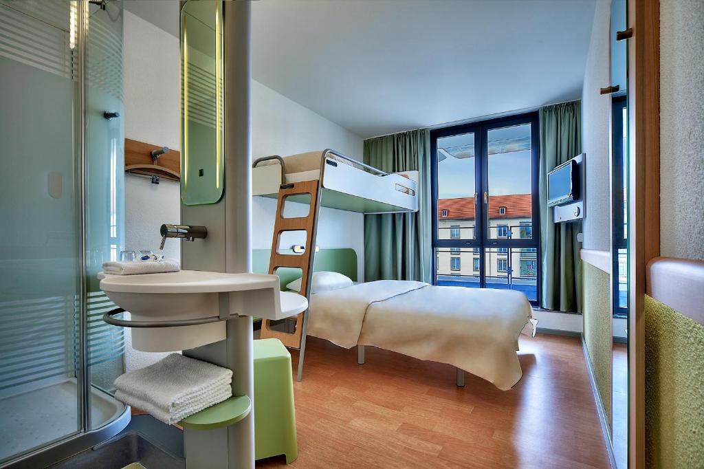 Двухместный (Стандартный двухместный номер с 1 кроватью) отеля ibis budget Dresden City, Дрезден