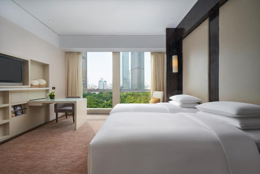 Двухместный (Двухместный номер «Гранд» с 2 отдельными кроватями) отеля Grand Hyatt Guangzhou, Гуанчжоу