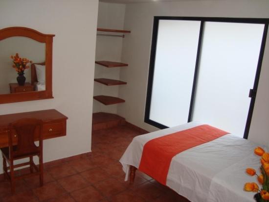 Двухместный (Двухместный номер с 1 кроватью) отеля Hotel La Cascada, Оахака-де-Хуарес