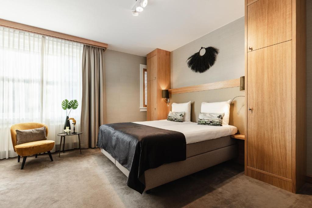 Двухместный (Двухместный номер «Комфорт» с 2 отдельными кроватями) отеля Best Western Delphi Hotel, Амстердам