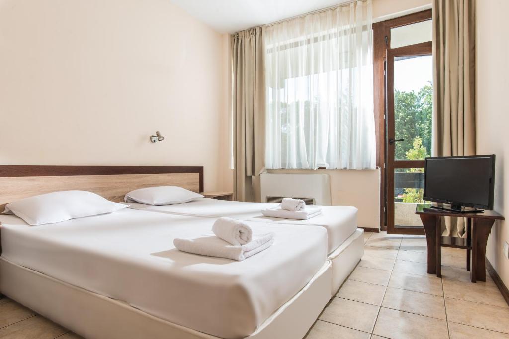 Двухместный (Двухместный номер с 1 кроватью или 2 отдельными кроватями) отеля Preslav Hotel - All Inclusive, Золотые Пески