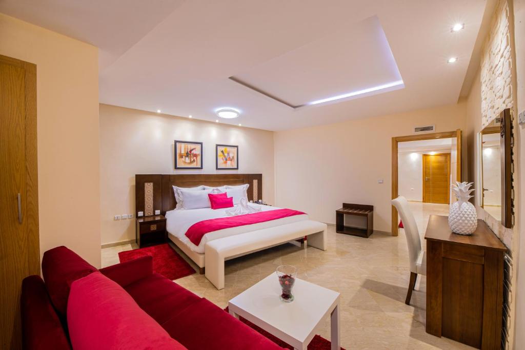 Сьюит (Суперлюкс) отеля Marrakech Inn Appart-hotel & Pool, Марракеш