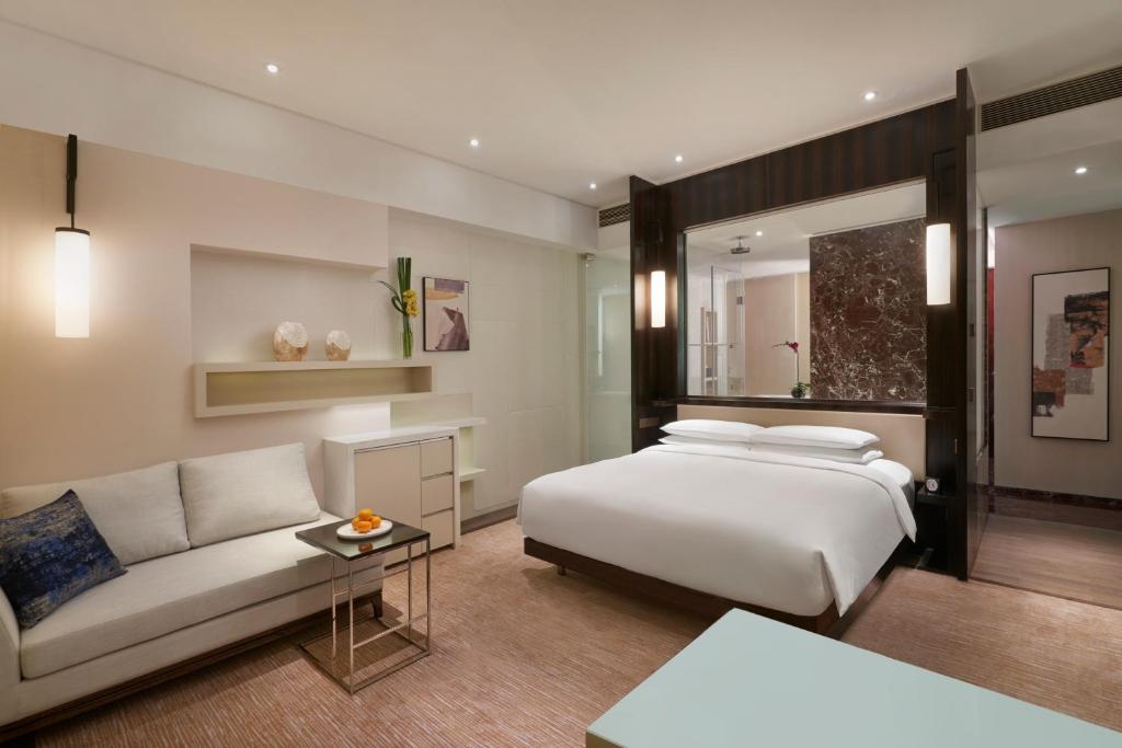 Двухместный (Номер «Гранд» с кроватью размера «king-size») отеля Grand Hyatt Guangzhou, Гуанчжоу