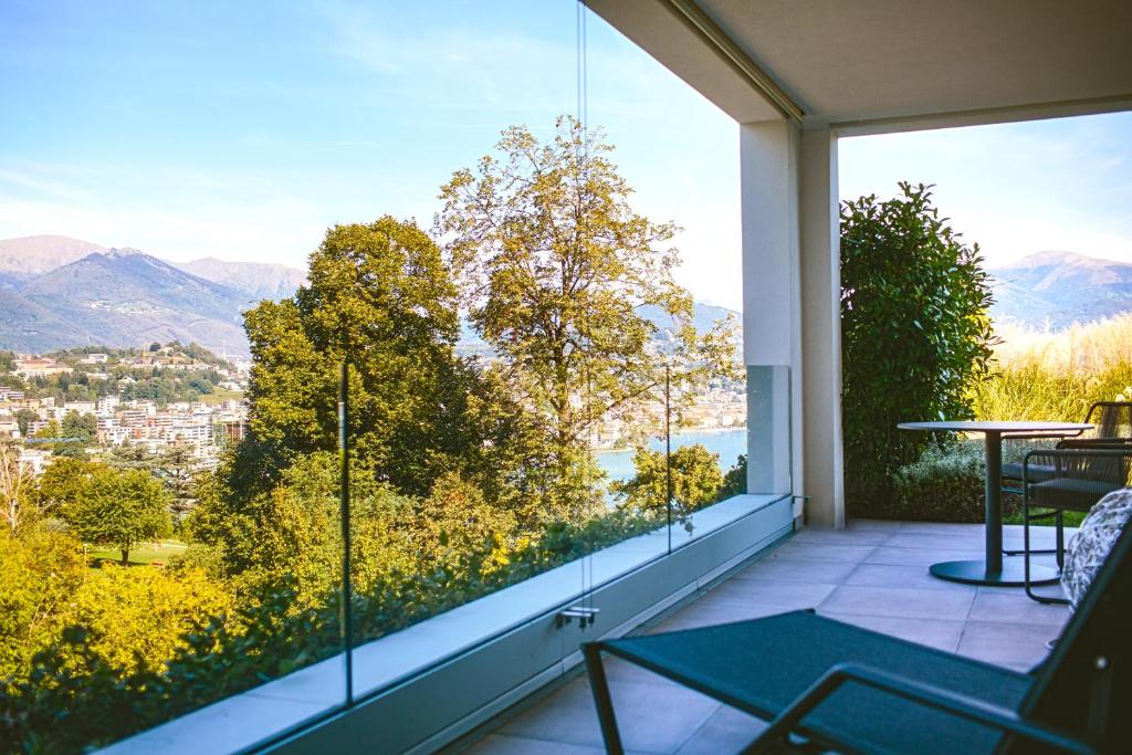 Студио (Номер-студио с видом на сад и озеро), The View Lugano