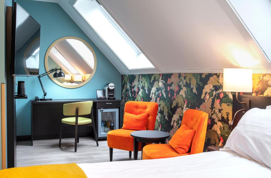 Двухместный (Улучшенный двухместный номер с 1 кроватью) отеля Thon Hotel Bristol, Bergen, Берген (Северное море)
