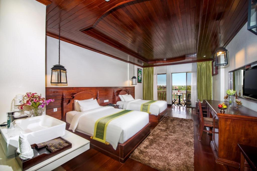 Двухместный (Предложение «Отдых в своей стране» - Номер Делюкс) отеля Borei Angkor Resort & Spa, Сием Рип