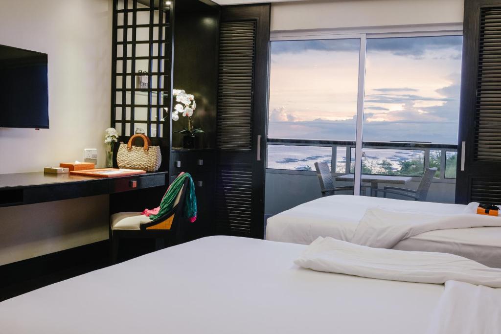 Двухместный (Номер Делюкс) курортного отеля BE Grand Resort, Bohol, Панглао