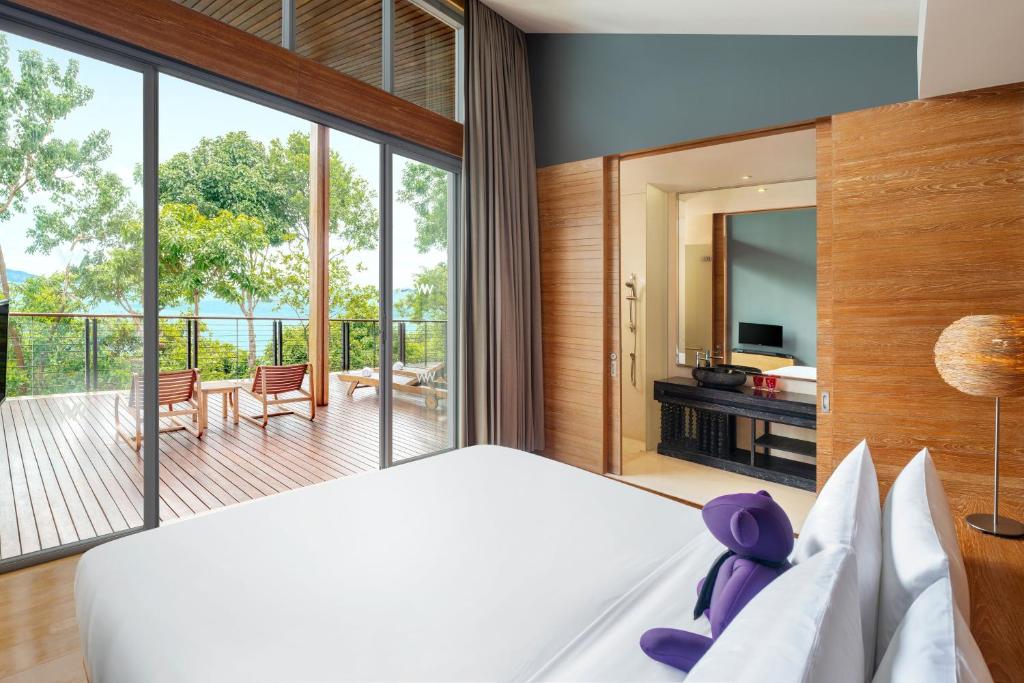 Двухместный (Вилла Seascape Escape с собственным бассейном), Курортный отель W Retreat Koh Samui