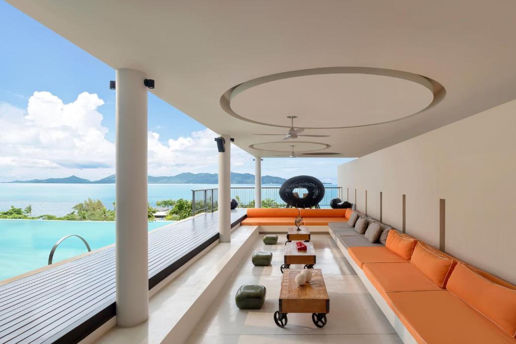 Двухместный (Вилла Extreme Wow Ocean Haven с собственным бассейном), Курортный отель W Retreat Koh Samui