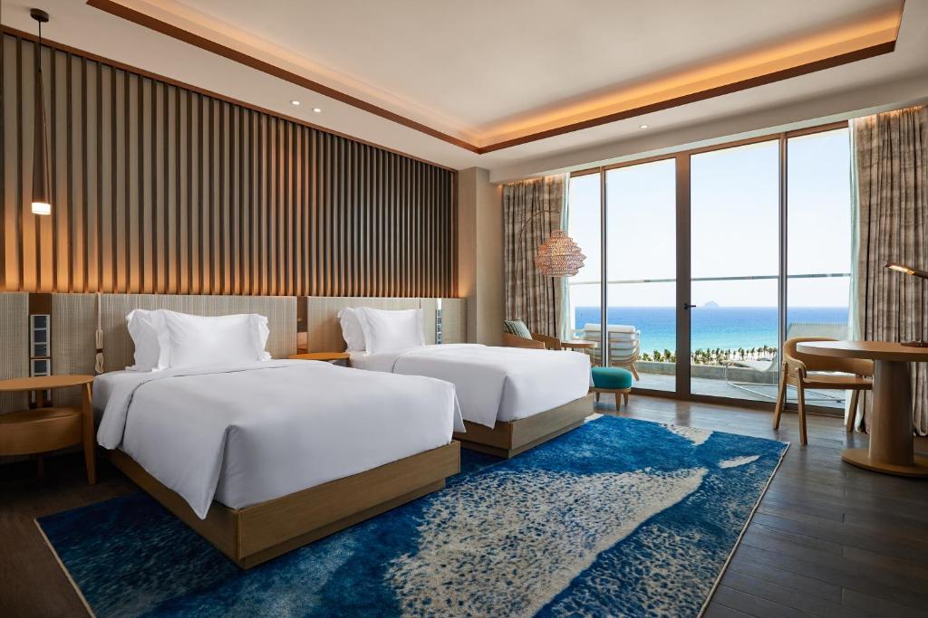 Двухместный (Спа-предложение — Номер Делюкс с видом на океан) курортного отеля Radisson Blu Resort Cam Ranh, Камрань