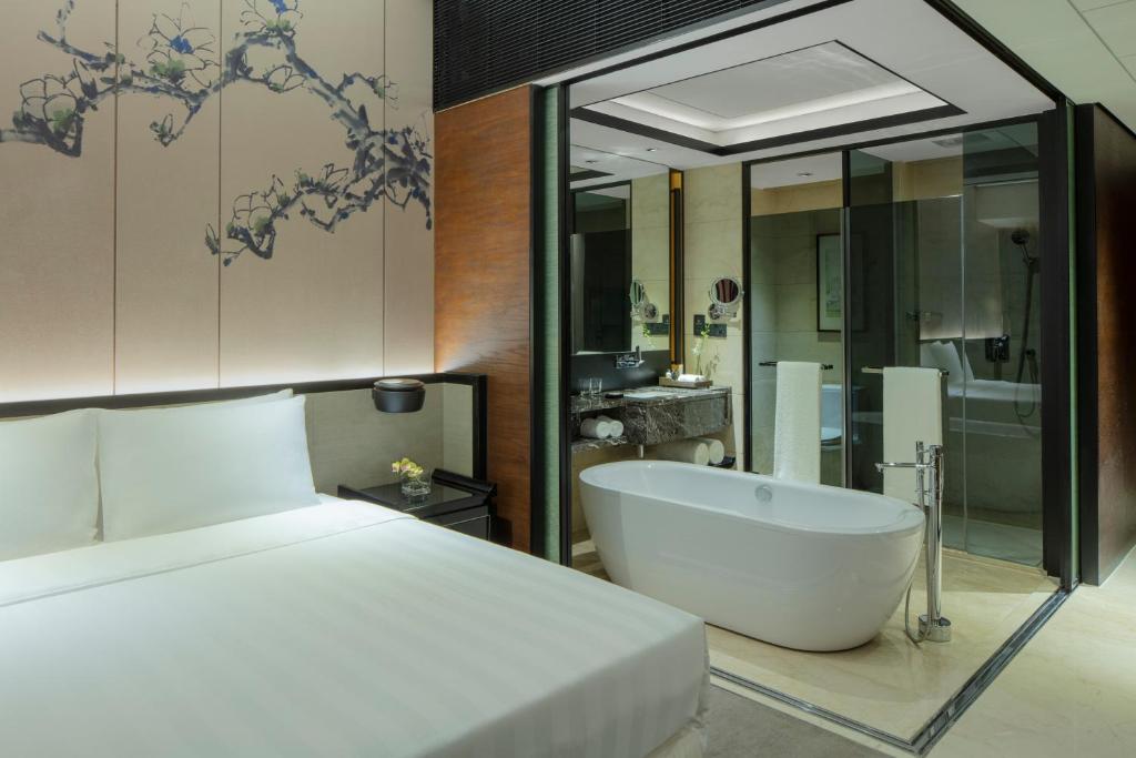 Двухместный (Номер Делюкс) отеля Radisson Blu Hotel Chongqing Sha Ping Ba, Чунцин