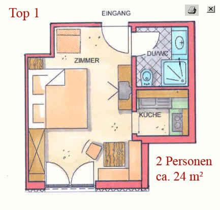 Апартаменты (Апартаменты с 1 спальней - Top1) апартамента Apart Bianca, Ишгль