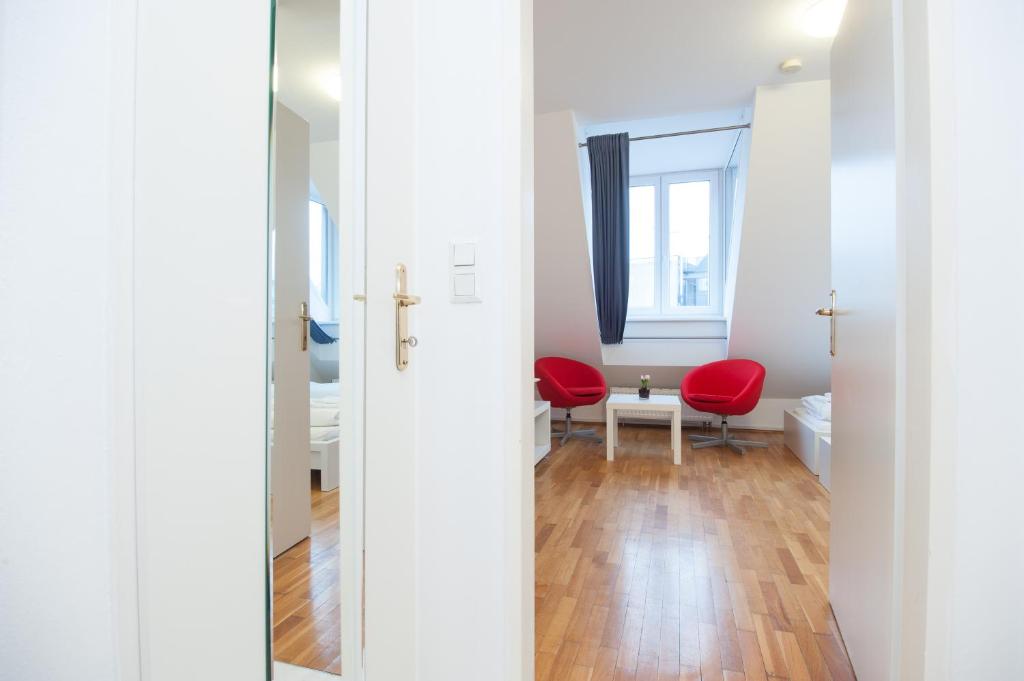 Студио (Апартаменты с открытой планировкой: Mariannengasse, 30a - В мансарде), Vienna-apartment-one Mariannengasse