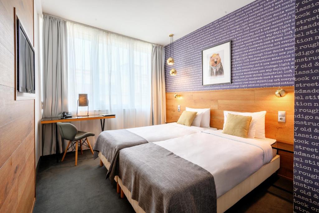 Двухместный (Двухместный номер с 2 отдельными кроватями), Roombach Hotel Budapest Center