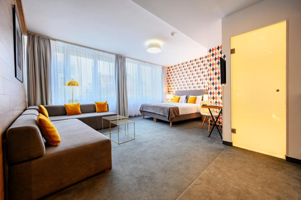 Двухместный (Улучшенный двухместный номер с 1 кроватью) отеля Roombach Hotel Budapest Center, Будапешт
