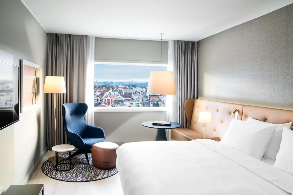 Двухместный (Номер «Премиум» с панорамным видом на город) отеля Radisson Blu Atlantic Hotel, Stavanger, Ставангер