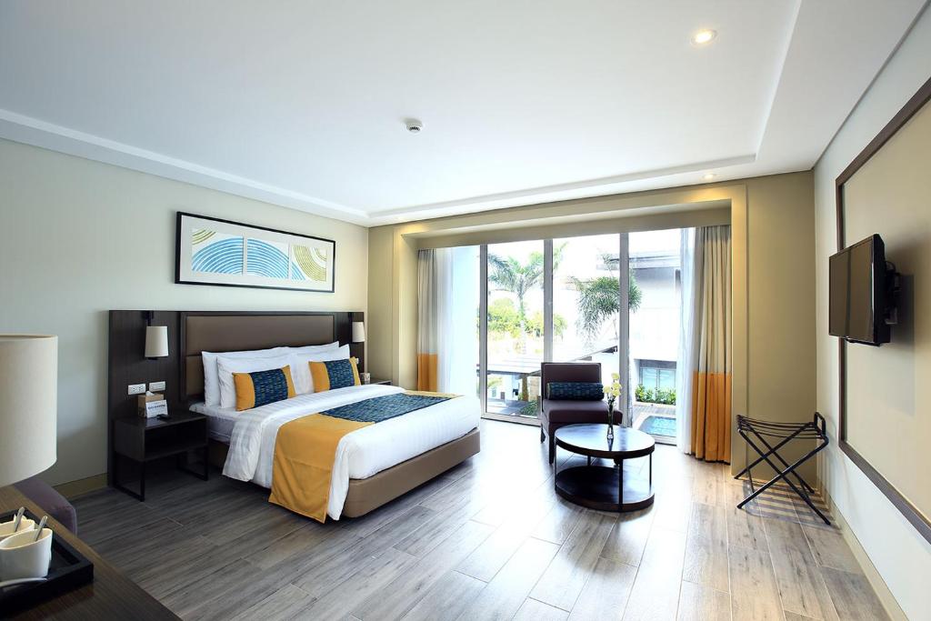 Двухместный (Двухместный номер Делюкс с 1 кроватью) отеля Belmont Hotel Boracay, Боракай