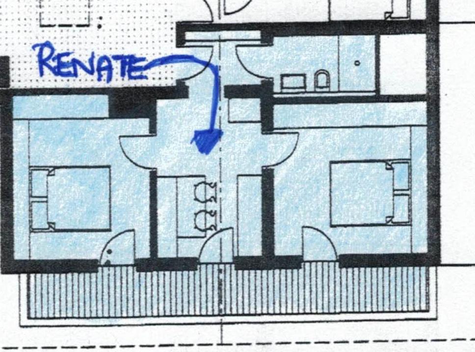 Апартаменты (Апартаменты с 2 спальнями (для 4 взрослых)), Gästehaus Waldrand Garni