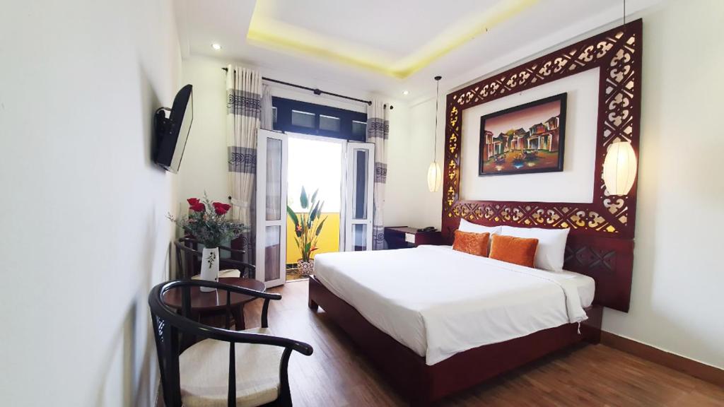 Двухместный (Двухместный номер Делюкс с 1 кроватью или 2 отдельными кроватями) отеля Hoi An Hai Au Boutique Hotel, Хойан